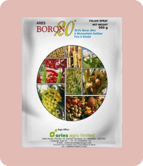 Aries Agro-Boron 20-Crop Nutrition,Micro Nutrients